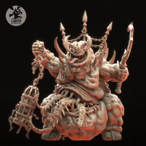 Greater Daemon Decay Daemonic Lord model Appprox 144mm Tall - Picture 1 of 2