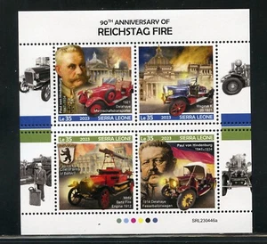 SIERRA LEONE 2023 90th ANNIVERSARY OF THE REICHSTAG FIRE SHEET MINT NH - Picture 1 of 1