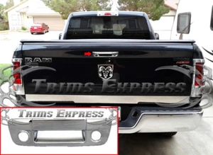 ajuste: Dodge Ram 2009-2018 cubierta de mango trasero cromado KH+C 2016 2015 2014 2013 - Imagen 1 de 2