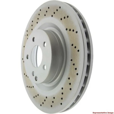 Rotor de freno para Mercedes-Benz C250 2012-2015 cupé - revestimiento completo centrado delantero Foto 1 de 4