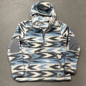 The North Face Campshire Hoodie Womens M Aztec Tribal Southwestern Pile Fleece - Picture 1 of 14