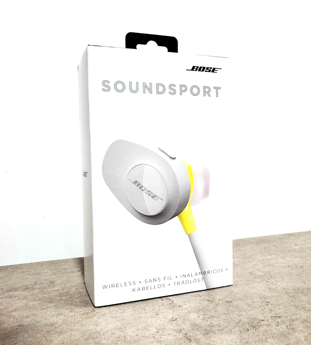 Bose Soundsport Yellow Headphones for sale - eBay