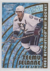 2000-01 Pacific Revolution Teemu Selanne #4 HOF