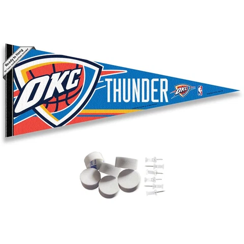 OK City Thunder Wall Banner Pennant Flag Cover