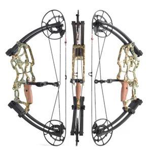 50-75lbs Compound Bow Short Axis Hunting Fishing Arrows Archery Right Left Hand - Picture 1 of 19