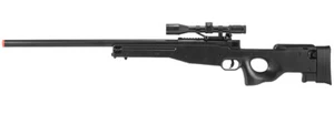 CYMA MK96 Bolt Action Airsoft Rifle Toy w/ Scope Black New - Picture 1 of 7
