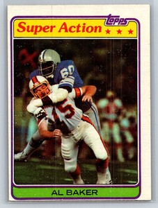 Topps 1981 Al Baker #498