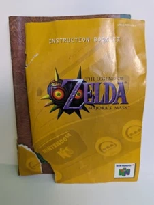Legend Of Zelda Majora's Mask Nintendo 64 N64 Instruction Manual Booklet ONLY - - Picture 1 of 2