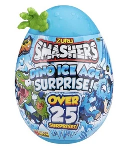 Zuru Smashers Dino Ice Age Surprise Egg Raptor EPIC 25 Surprises Series 3 *New* - Picture 1 of 12