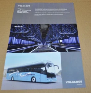 Volgabus 5285G2 Bus Russian Brochure Prospekt - Imagen 1 de 2