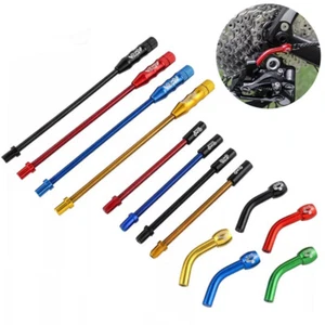 V Brake Noodles Cable Guide Pipe Bike Aluminium Alloy V Brake Hose Bend Tube - Picture 1 of 33