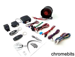 Diebstahlwarnung Auto Fernbedienung Zentralverriegelung Set Schocksensor - Bild 1 von 1