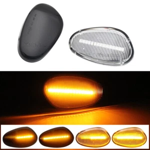 2X For Alfa Romeo 145/146 1994-2000 GTV 155 SPIDER LED Dynamic Side Marker Light - Picture 1 of 16