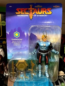 Sectaurs: Warriors of Symbion, Dargon, neue Actionfigur neuwertig auf Karte Gondel 7" - Bild 1 von 1