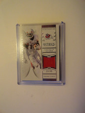 2015 Panini National Treasures Collegiate insert "Materials" - Davante Adams