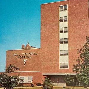 Postal Ball Memorial Hospital Muncie Indiana - Imagen 1 de 8