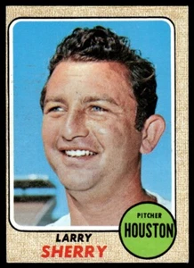 Topps Larry Sherry Houston Astros 1968 #468 - Imagen 1 de 2