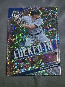 2021 Panini Mosaic DJ LeMahieu Silver Disco Prizm Locked In Insert #LI5 Yankees - Picture 1 of 2
