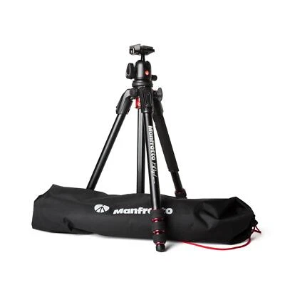 Manfrotto MK190GOA4TB-BH Dreibeinstativ Kamerastativ Kamera Stativ Kugelkopf Alu - Bild 1 von 4