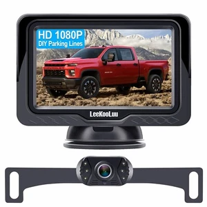 Backup Camera Easy Setup Plug-Play: HD 1080P No-Delay Waterproof - Clear Nigh... - Picture 1 of 8