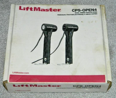 НИКОГДА НЕ ИСПОЛЬЗОВАЛСЯ в коробке - Liftmaster CPS-OPEN4 двусторонние фото глаза - Изображение 1 из 4