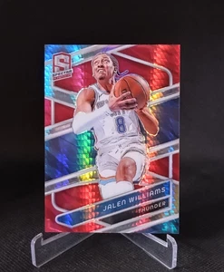 2023-24 Spectra JALEN WILLIAMS Red International Prizm #107, OKC Thunder - Foto 1 di 5