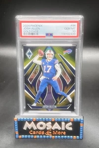 2024 Phoenix Football PSA 10 GEM JOSH ALLEN Gold Fade SP/125 #86 Buffalo Bills - Foto 1 di 2