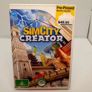 SimCity Creator Nintendo Wii Game Complete With Manual PAL Wii U Compatible GC - Picture 1 of 5