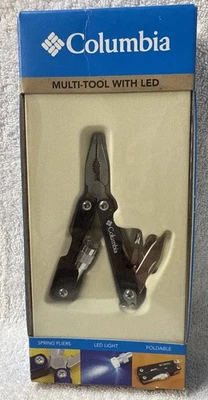 Columbia Herramienta 10 Funciones - Cuchillo, Tijeras, Luz LED #BX16 Foto 1 de 4