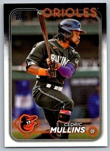 2024 Topps Cedric Mullins Baltimore Orioles #370 - Picture 1 of 2