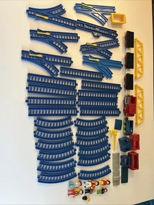 Tomy Busy Freight Train Set 1990s Vintage - Job Lot - Missing Parts VGC - Picture 1 of 10