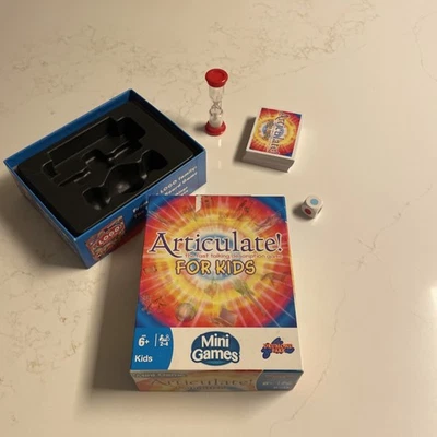 Drumond Park Articulate for Kids Mini Board Game Travel Games for Kids NEW - Image 1 of 4