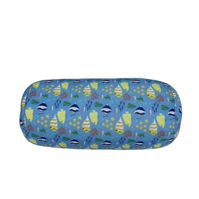 Micro Bead Roll Pillow Cushion 7" x 13" Comfort Head Neck Back Waist Travel Home - Image 1 of 4