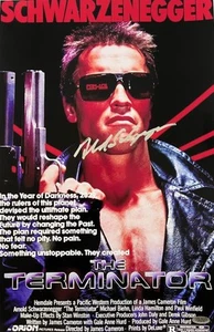 Póster autografiado 17x11 firmado por Arnold Alois Schwarzenegger 'Terminator' certificado de autenticidad TSA - Imagen 1 de 6