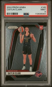 Prizm WNBA 2024 Caitlin Clark #145 radiocontrol novato PSA 9 - Imagen 1 de 2