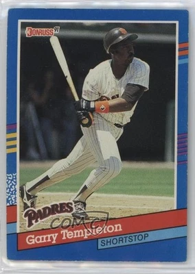 1991 Donruss Garry Templeton (6 Purple Stripes on Right Border) #252 - Image 1 of 2