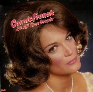 Connie Francis - 20 All Time Greats LP Vinyl Album Compilation (LP Record) - Picture 1 of 4