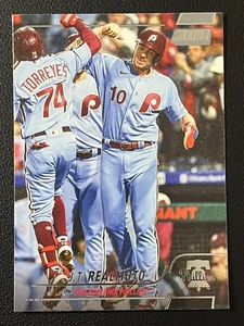 2022 Topps Stadium Club #72 J.T. Realmuto Philadelphia Phillies - Picture 1 of 2