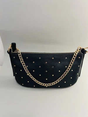 Fossil Black John Baguette Purse - Image 1 of 4