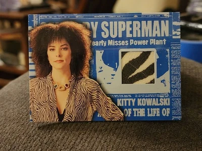 2006 Topps Superman Returns Kitty Kowalski Zebra Dress PARKER POSEY Memorabilia - Image 1 of 2