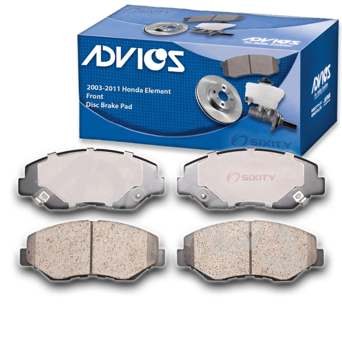 Se Adapta A Pastillas De Freno De Cerámica Delanteras Y Traseras Honda – Medallion Auto Center