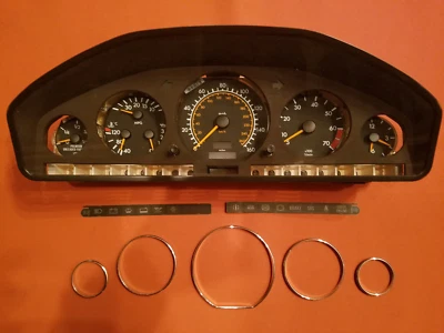 Mercedes-Benz W140 | 600SEL S600 | Cuadro de instrumentos velocímetro | 87131 millas Foto 1 de 4