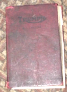 TRIUMPH A PRACTICAL GUIDE COVERING ALL MODELS FROM 1937 BY A.ST.J MASTERS - Picture 1 of 2