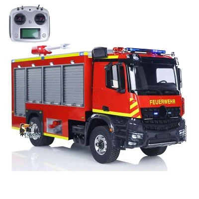 1/14 4X4 Metal Axles Remote Control Fire Fighting Vehicle BZ i6S Radio 2Speed - Image 1 of 4