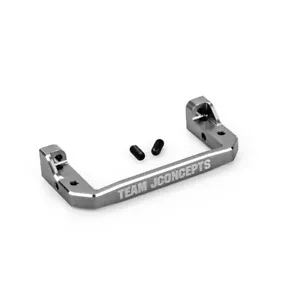 JConcepts Aluminum Servo Mount Bracket 1/10 Associated RC10 / RC10GT (Gun Metal) - Picture 1 of 1