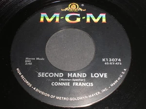 Connie Francis: Second Hand Love / Gonna Git That Man 45 - MGM - Picture 1 of 1