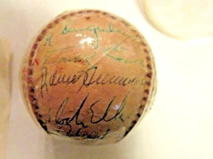 1974 Pittsburgh Pirates signierter Team Baseball mit Echtheitszertifikat BP Sport Sammlerstücke - Bild 1 von 11