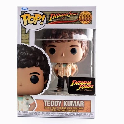 Figura Funko Pop Indiana Jones y el Dial del Destino Teddy Kumar #1388 Foto 1 de 4