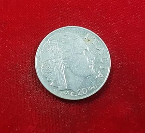 20 Cent Italy Coin Coin Italy 1941 Republica Italiana Victor Emmanuel III - Picture 1 of 2