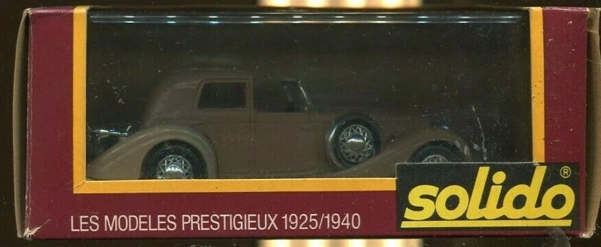  Solido Age d'Or  Delage  #1151   die cast France Beige 1/43 scale  - Image 1 of 1